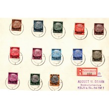 1939-44 - GENERALGOUVERNEMENT - Samling i indstikslommer incl. storark, tjeneste- og portomærker mm. - Postfrisk, ustemplet, stemplet.